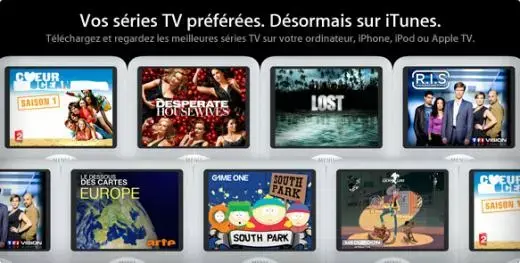 450 épisodes disponibles sur iTunes France