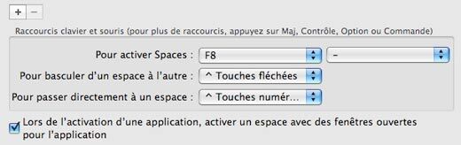 Astuce : Spaces s'adapte à vos tâches dans Mac Os 10.5.3