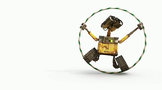 Wall-E s'affiche...