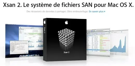 Apple : Mise à jour pour XSan 2