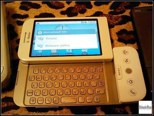 Le HTC Dream de T-Mobile en image