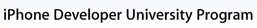 Programme de développement iPhone pour universités américaines
