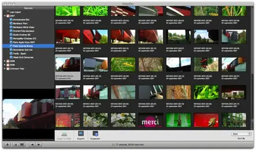 VideoPier, vos clips MPEG2 en toute simplicité