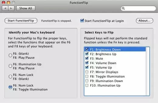 FunctionFlip, vos touches de fonction à votre main