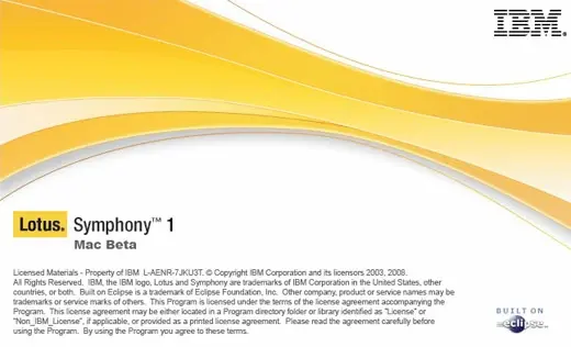 Lotus Symphony pour OS X Disponible en Bêta.