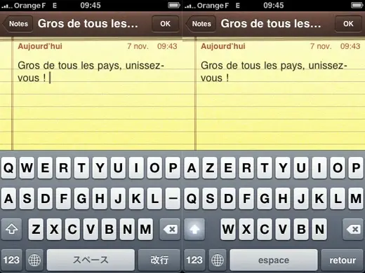 Astuce : virez Mark Felt de Notes iPhone