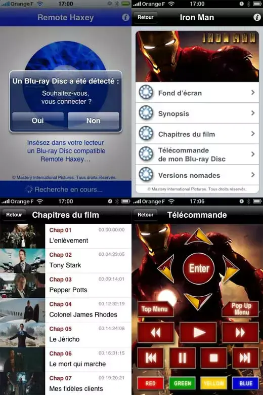 Contrôlez Iron Man avec votre iPhone
