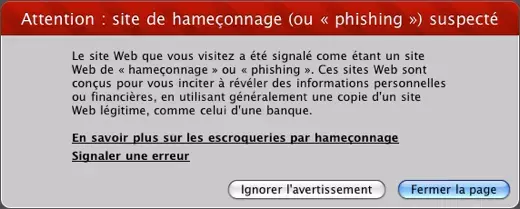 Safari vous protège du phishing. Mais comment ?