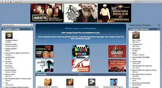 iTunes Plus : les majors en rayon !