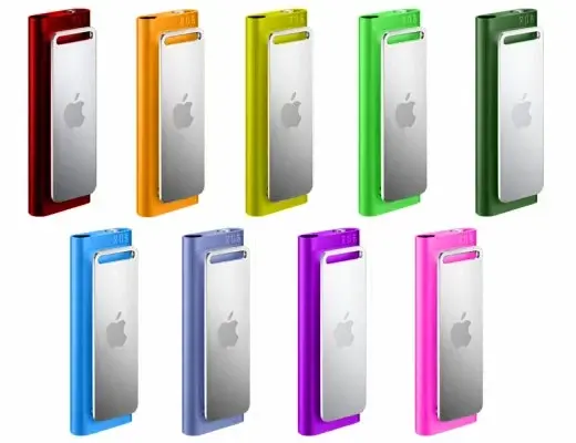 Le nouveau Shuffle prend des couleurs