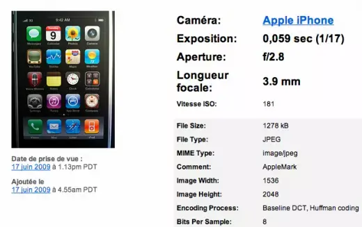 Les premières photos prises avec l'iPhone 3G S