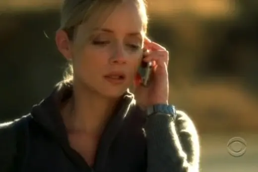 Marley Shelton et son iPhone