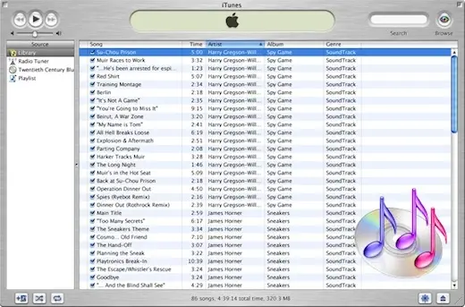 iTunes : presque 9 ans, et des producteurs gourmands