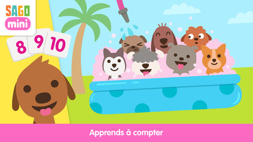 Puppy pre-school : la nouvelle appli Sago Mini niveau maternelle