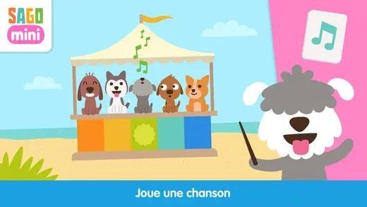 Puppy pre-school : la nouvelle appli Sago Mini niveau maternelle