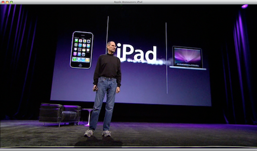 iPad : la keynote en vidéo !