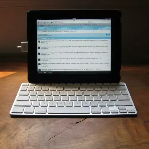 Combiner clavier et iPad en mode paysage