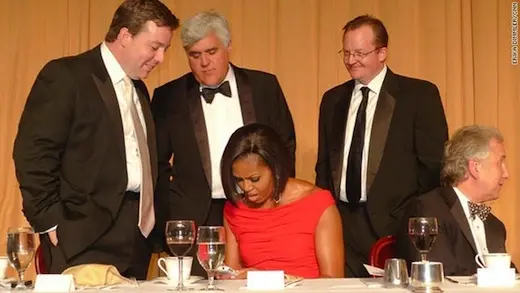 Michelle Obama a du mal avec l'iPhone