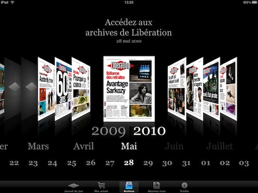 Libé débarque sur l'iPad