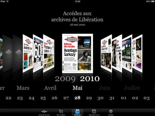 Libé débarque sur l'iPad