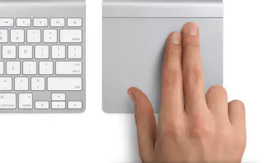 Le Magic Trackpad au bout des doigts