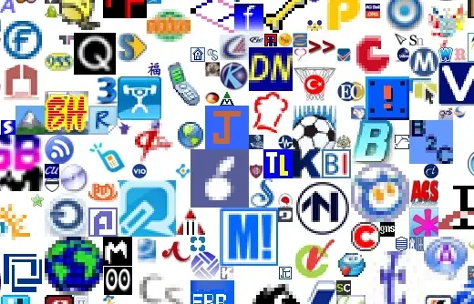 Le web mondial en favicon (Mac4Ever est dedans)