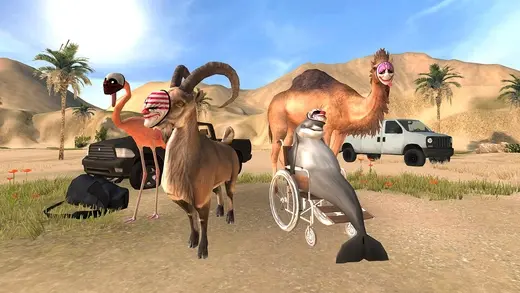 Goat Simulator PAYDAY : fais sauter la banque, biquette !