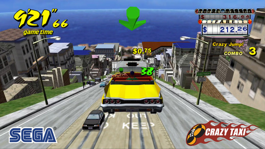 Le jeu Crazy Taxi peut désormais être obtenu gratuitement sur iOS et Android