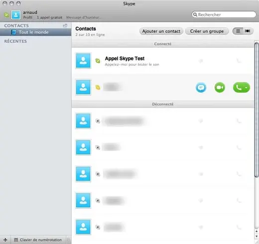 Skype 5 en bêta pour Mac