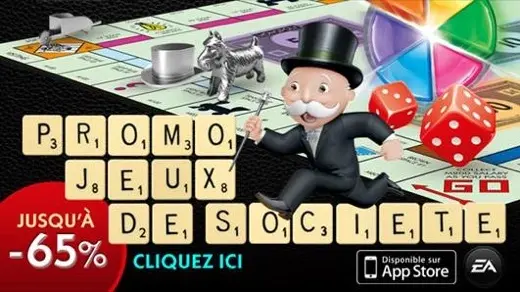 iOs : EA met ses jeux de société à 0,79 €