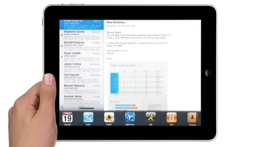 Pub : Apple vante l'iPad sous iOS 4.2