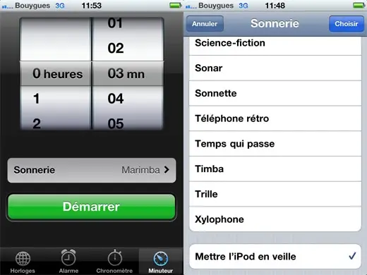 Astuce : l'iPhone pour s'endormir