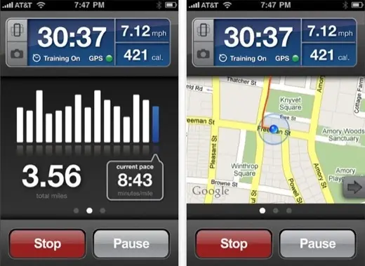 RunKeeper Pro rend les joggueurs et leur iPhone heureux