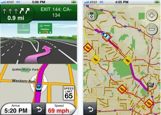 Garmin et son GPS débarquent sur iPhone