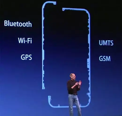 L'antenne de l'iPhone CDMA est différente