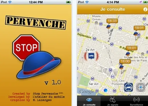 Pervenche fait la peau aux contre-danses sur iPhone