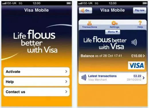 Visa Mobile : paiement depuis votre iPhone