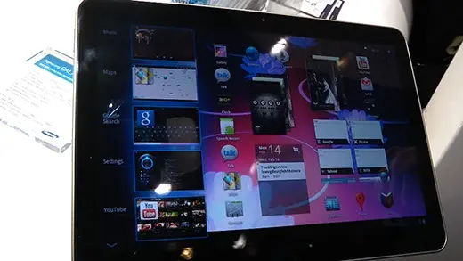 MWC '11 : découverte de la Samsung Galaxy Tab 10.1