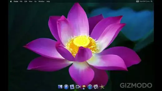 Une image du bureau de Mac OS X Lion ?