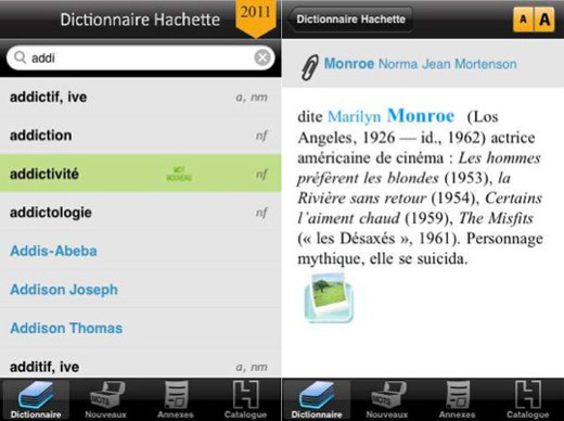 Hachette annonce son dictionnaire illustré pour iOS