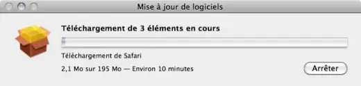 Safari 5.0.4 s'invite à la fête