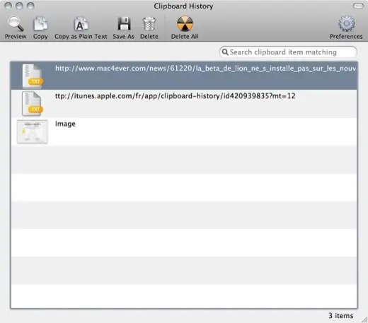 Mac : Clipboard History est gratuit pour 24 heures