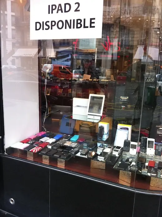 L'iPad 2 en France et en boutique