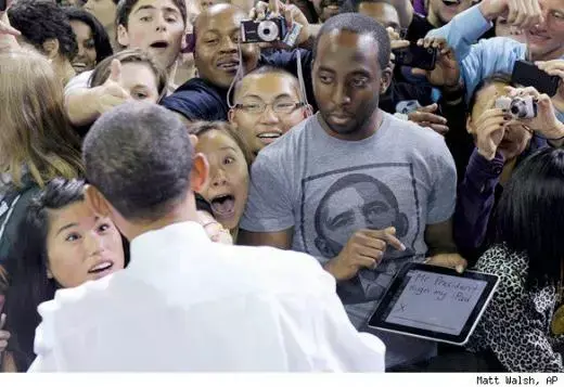 Obama est un possesseur d'iPad