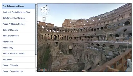 StreetView se met au patrimoine historique