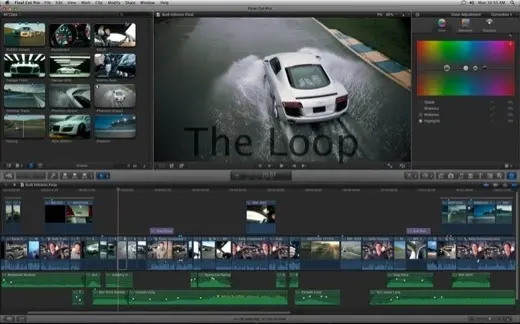 Final Cut Pro X s'expose en images haute résolution