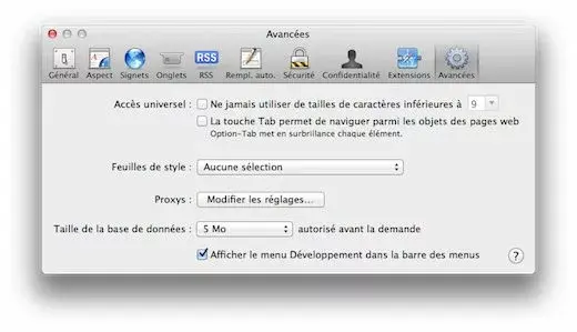 Safari sur Lion et la fonction "do not track"