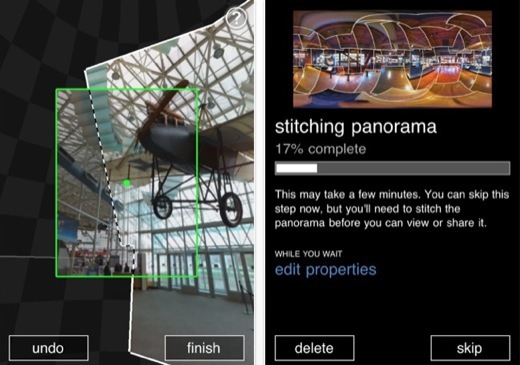Photosynth de Microsoft fait de somptueux panoramas sur iPhone