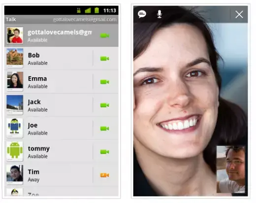 GTalk se met à la vidéo