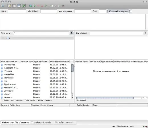 Mac : FileZilla 3.5.0-rc1 disponible